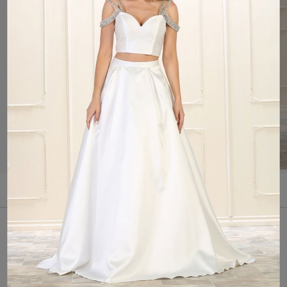 May Queen Maxi Skirt Two Piece Dress
